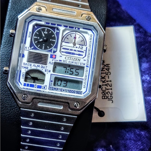 Citizen Star Wars R2-D2 Ana Digital Collectible Men\'s Watch